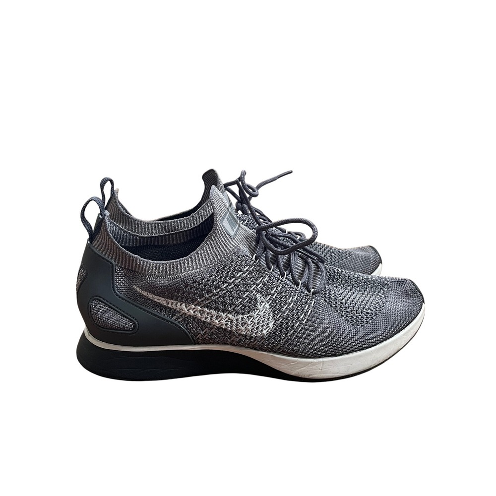 Nike Air Zoom Mariah Flyknit Racer Men’s Running Shoes Grey White Size 9
